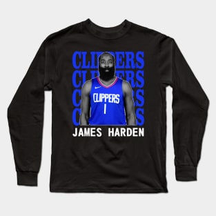 Los Angeles Clippers James Harden 1 Long Sleeve T-Shirt